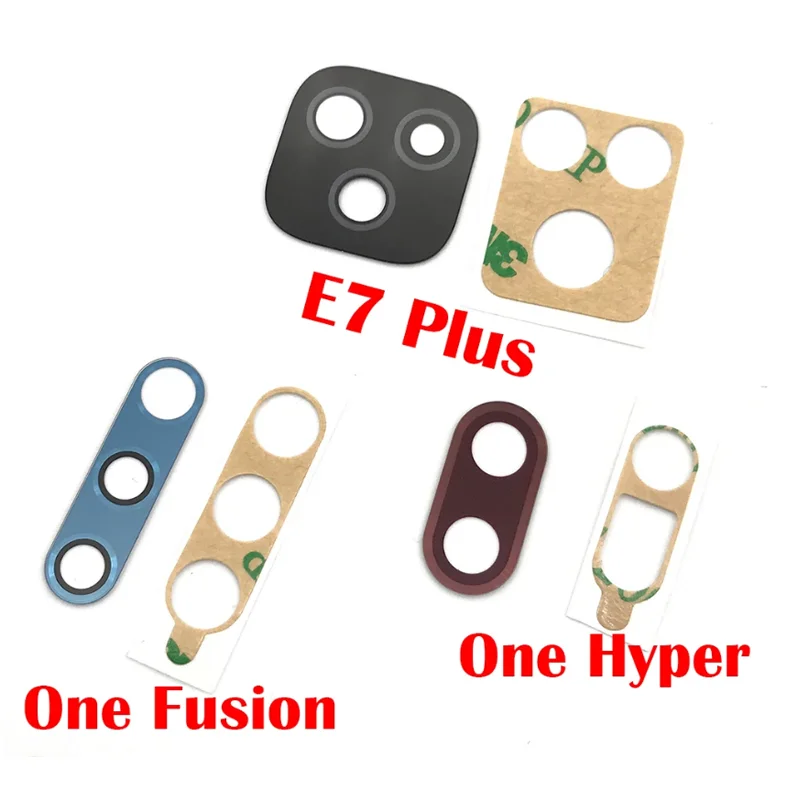 Back Camera Glass For Moto E7  E6s E5 G8 Plus Play Power Lite One Vision Fusion Hyper Zoom Rear Camera Lens With Glue