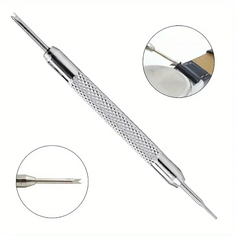 Watch Repair Tool Alloy Split Double Head Fork Metal Ear Batch Disassembly Assembly Strap Replacement Fine Adjustment Device