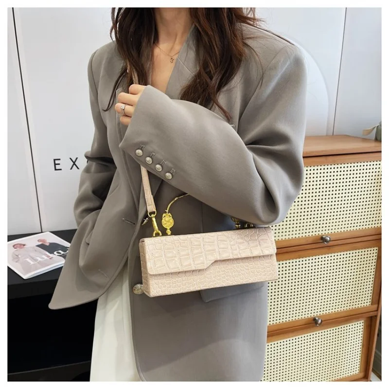 

Женская большая сумка из кожи с узором «Горжина» и Парижская высококачественная элегантная легкая мягкая повседневная изысканная сумка ​