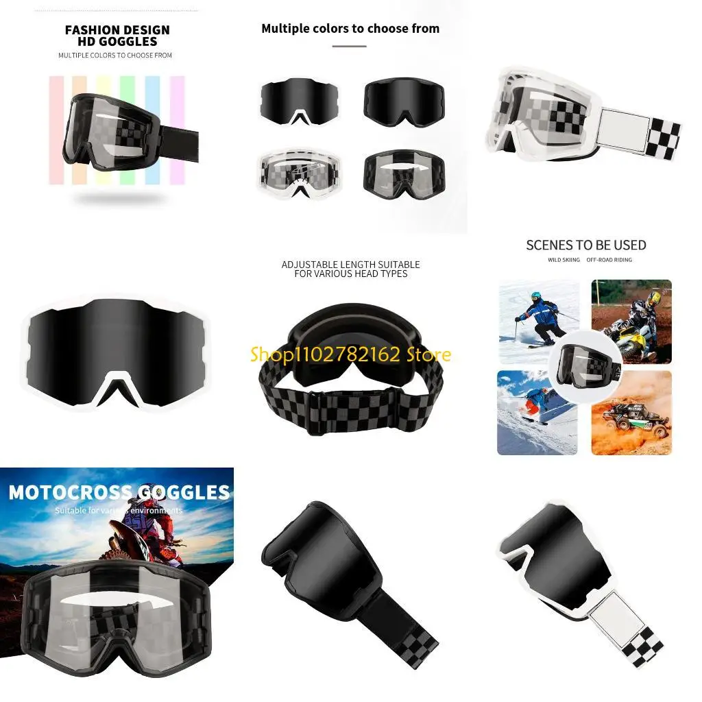 

547B мотоциклетные очки, лыжные очки, противотуманная защита от ультрафиолета с двойной линзой, пенопластовая подкладка для на