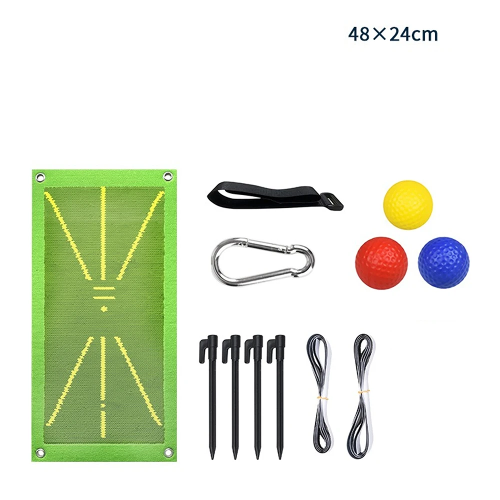 

Golf Swing Training Mat, Visible Shot Track Direction Detection, Swing Detection Batting Trajectory, for Beginner Exercise