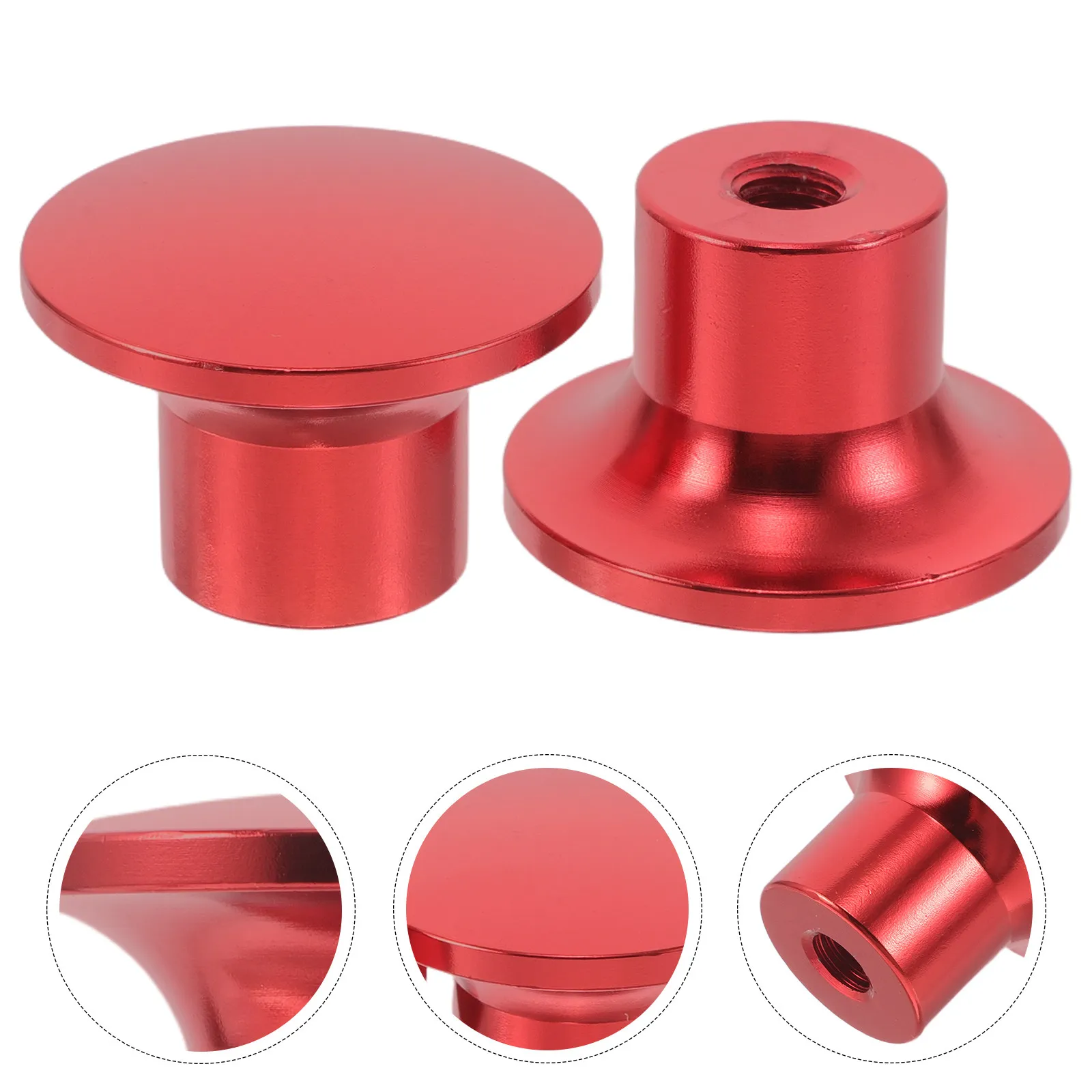 2Pcs Fitness Equipment Handles Aluminum Alloy Pull Pin Knob Ergonomic Grip for Cable Machines Weight Stack Replacement Gym Parts