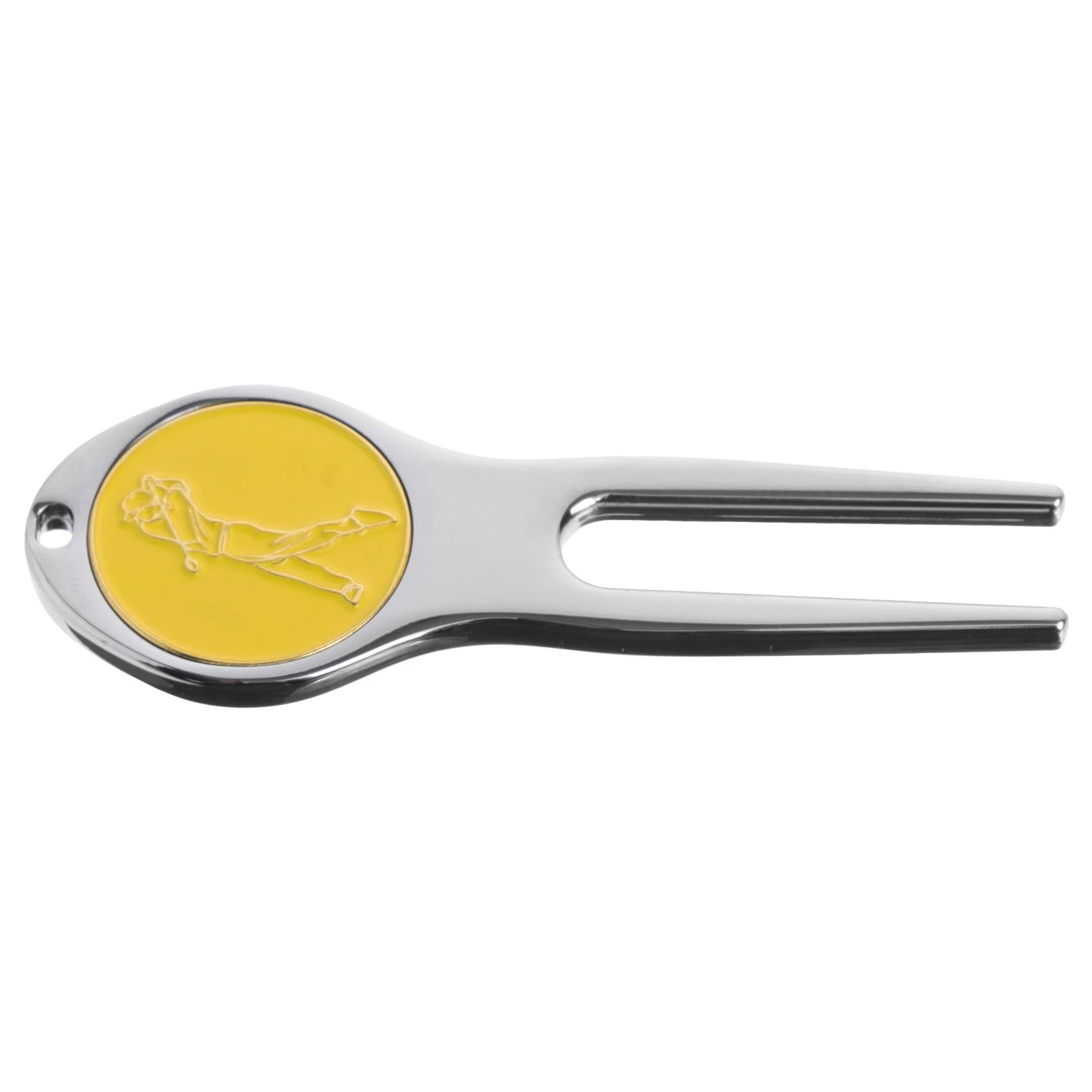 골프 디봇 툴 컴팩트 프로페셔널 디봇 수리 포크 휴대용 볼 마커 골프 액세서리 골프 마커