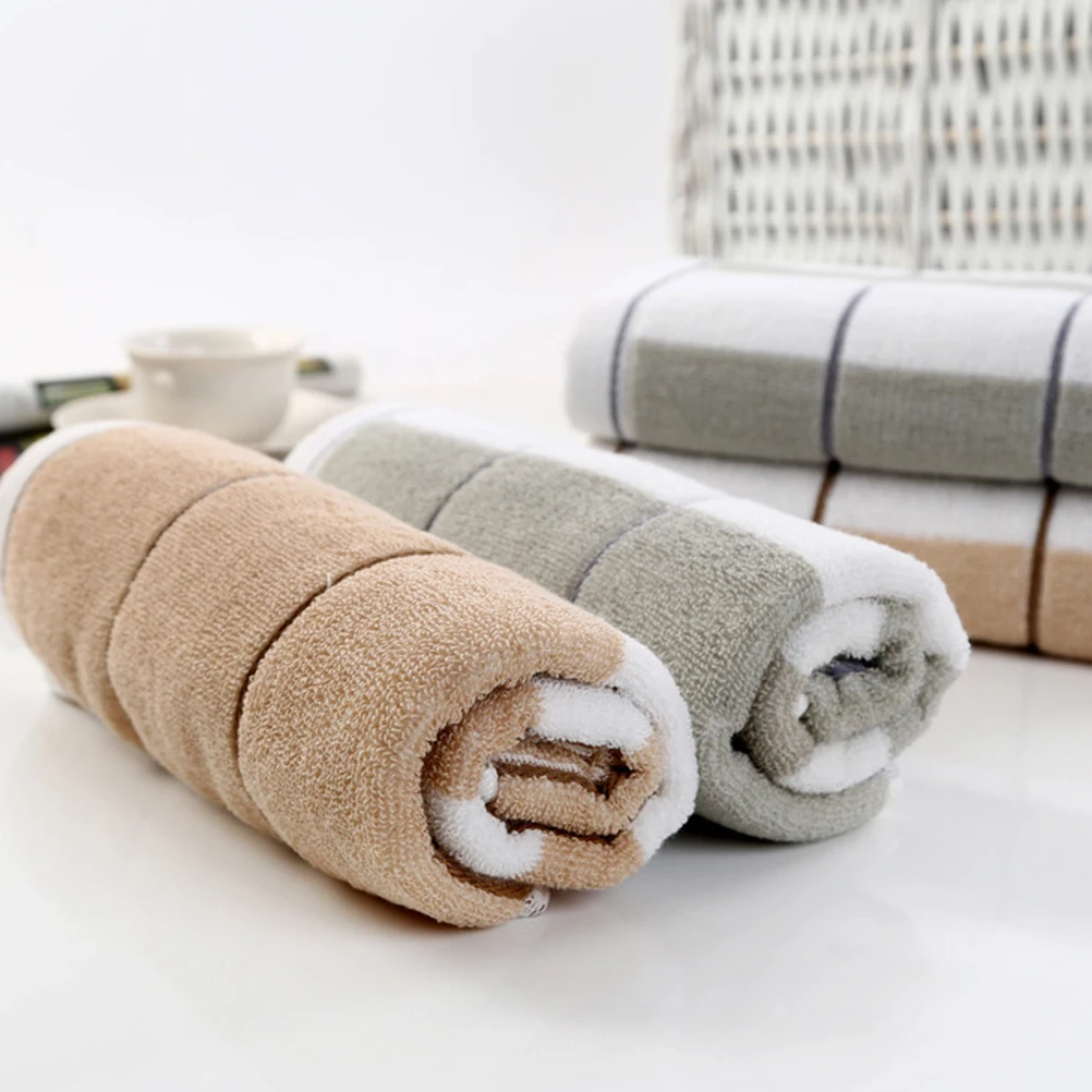 

2Pcs Extended Bath Towels H Towels Cotton Large Shower Absorbent Washcloths Face Cloth Soft Bathroom Kitchen EcoFriendly