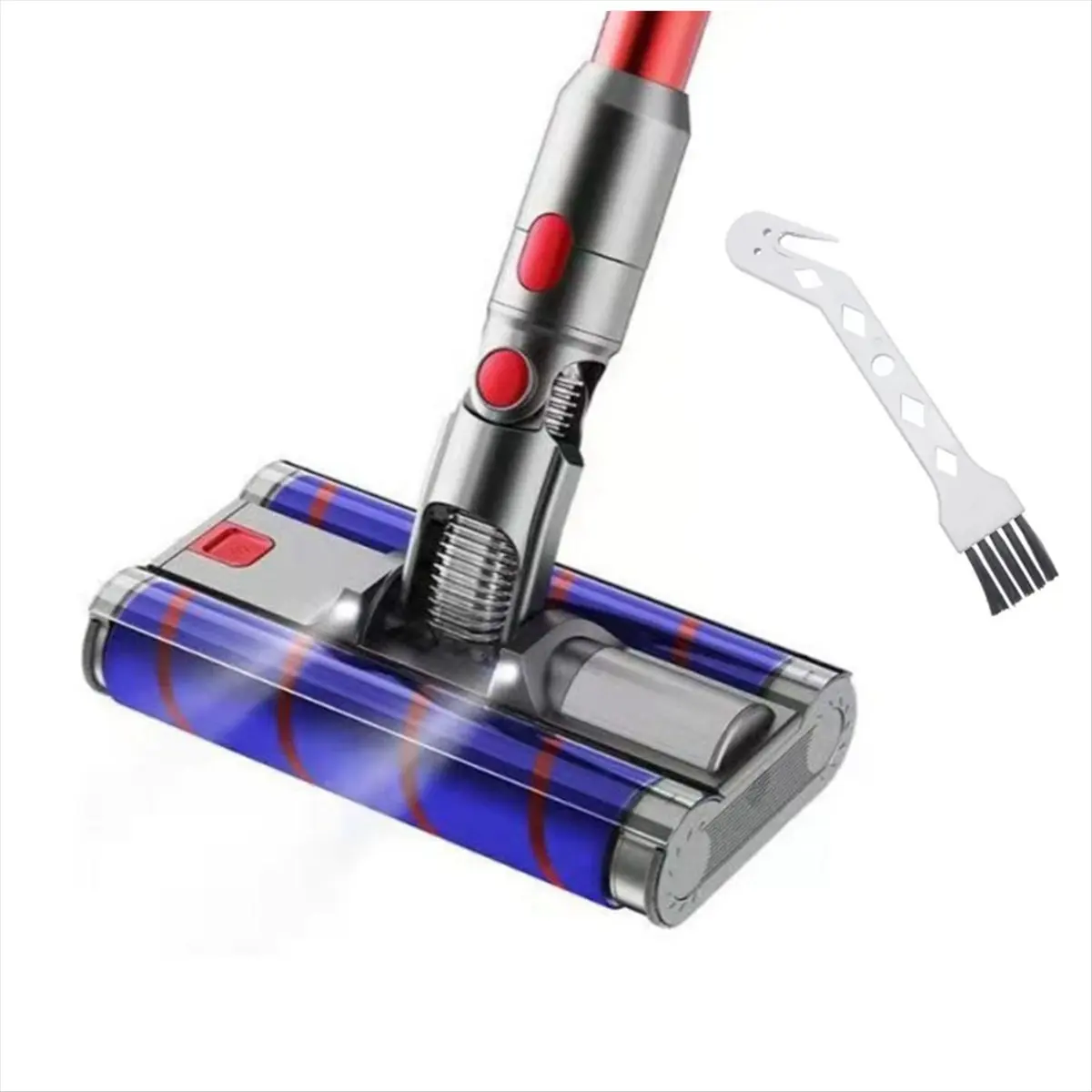 

Электрическая двойная щетка для пола, детали насадки для пылесоса V7 V8 V10 V11 V15, мягкая подметальная машина, роликовая головка, щетка для пола [BWASCLIM]