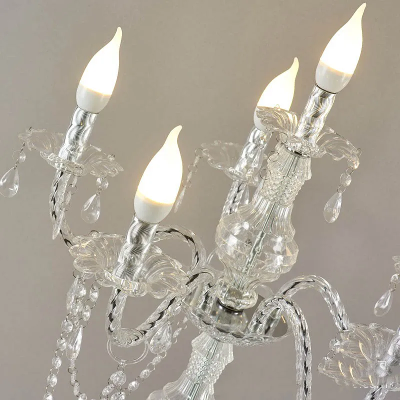 Modern Luxury Candle Lamps Wedding Centerpieces Elegant Table Lamp Living Room Candle Lights Aesthetic Decoration Supplies Decor