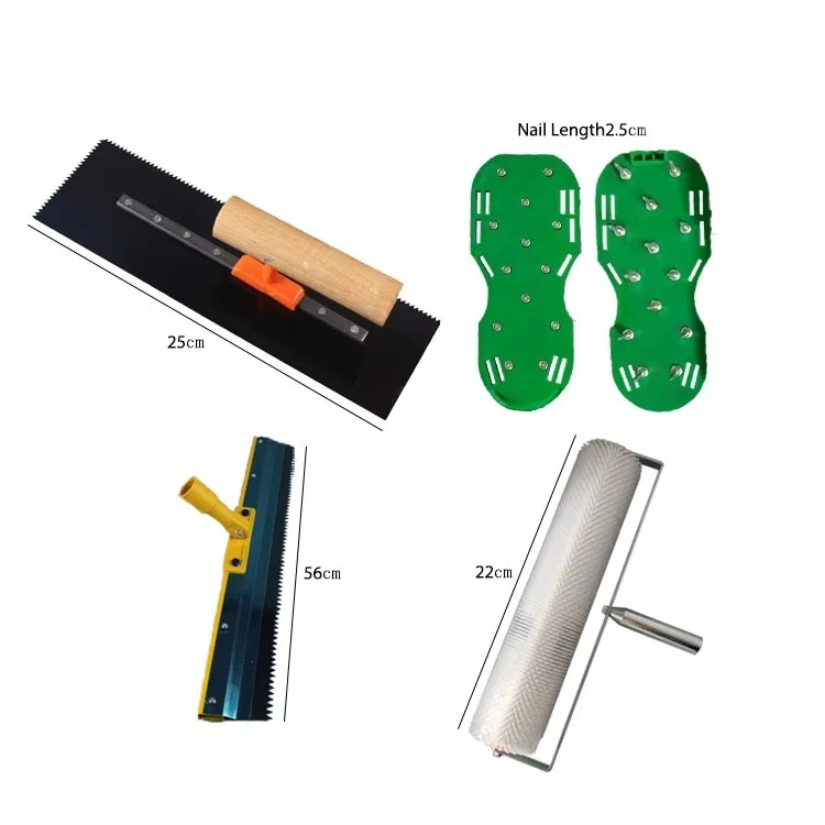 

Flat floor ironing plate bubble removal kit concrete cement epoxy floor paint construction tool