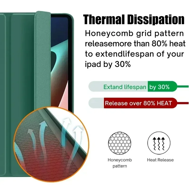 샤오미 레드미 패드 SE 케이스, 2023 자동 수면 커버, 레드미 패드 SE 케이스, 마그네틱 스탠드 케이스, 11 인치 케이스