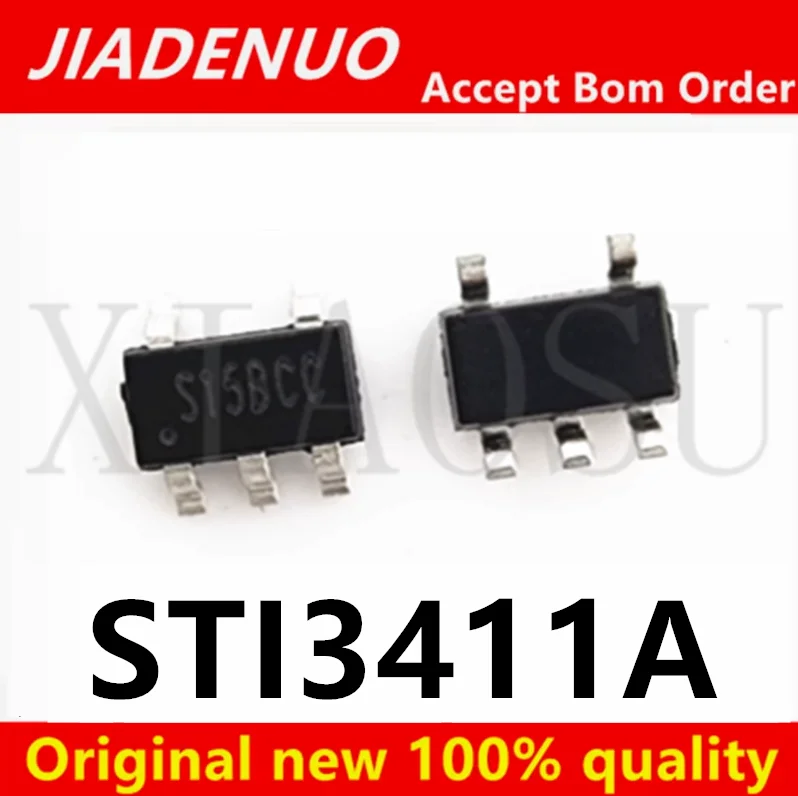(10-50piece)100% New   STI3411A   S15B... sot23-5 Chipset