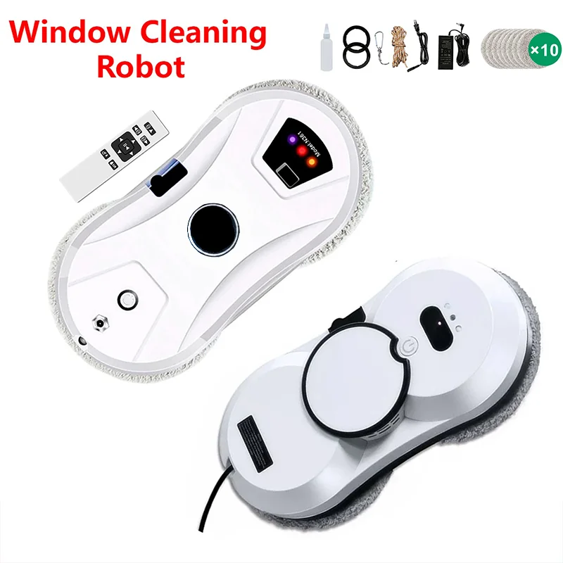 Window cleaning robot Water spray intelligent cleaning robot Brushless motor Glass washer spray window cleaning robot