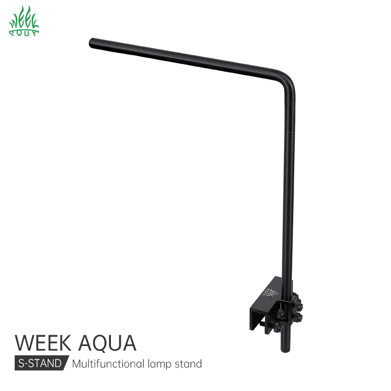 WEEK AQUA L-Stand Single Arm Aquarium Light Mount Series for Planted Tank