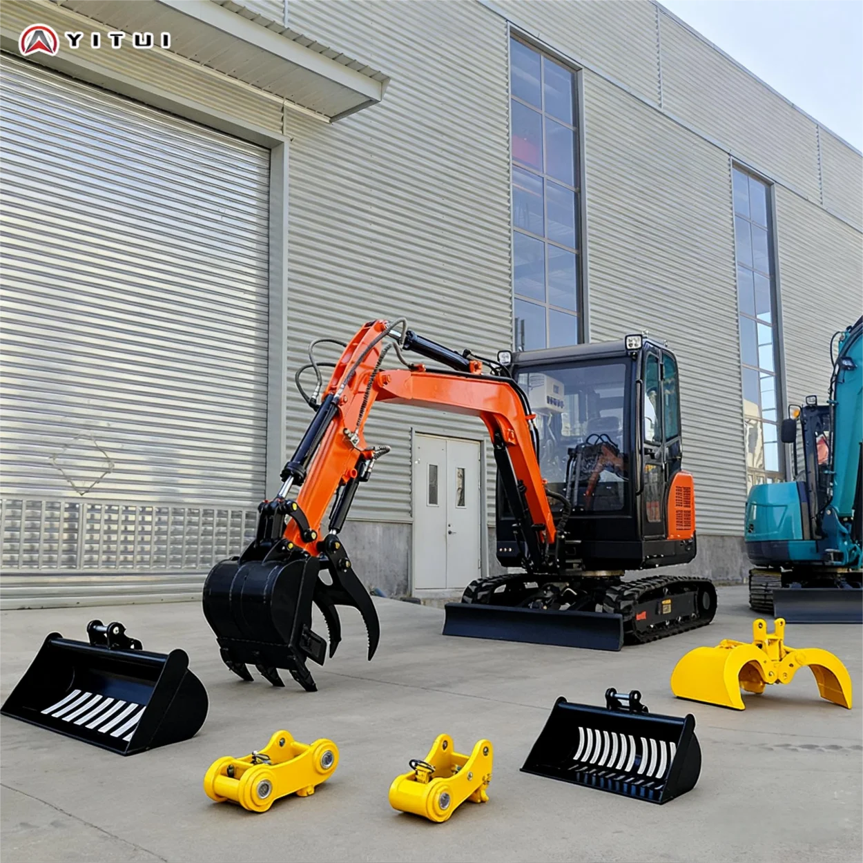 حار بيع جديد حفارة صغيرة محرك الديزل مخصص متعدد الملحقات متعددة الوظائف الكابينة Ce Epa Euro 5 حفارة صغيرة