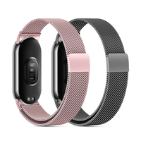 Magnetic Straps for mi band 10 miband 10 nfc Watch accessories Stainless Steel belt correa bracelet for Xiaomi mi band 10 bands