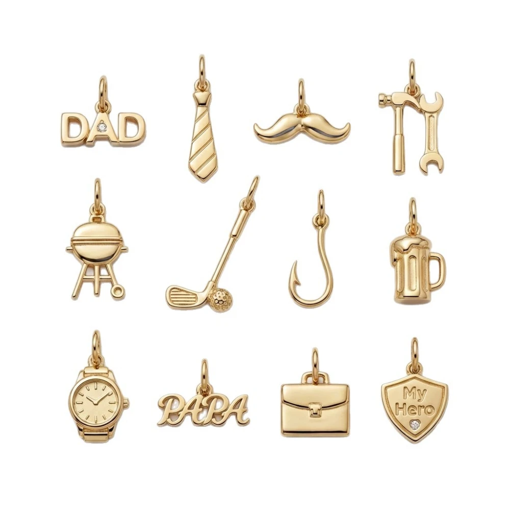 316 Edelstahl Wasserdicht Farbbeständig Modisch Und Beliebt Anhänger Für Schmuck DIY – Detail 5