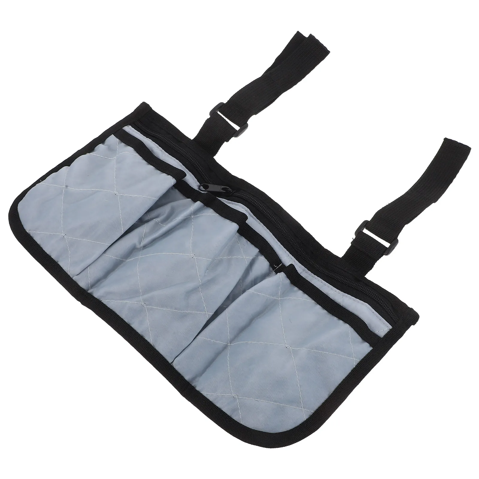 

Versatile Wheelchair Bag Organizer with 3 Pockets for Water Bottles Phones Essentials Fits Wheelchairs Scooters Baby Carts