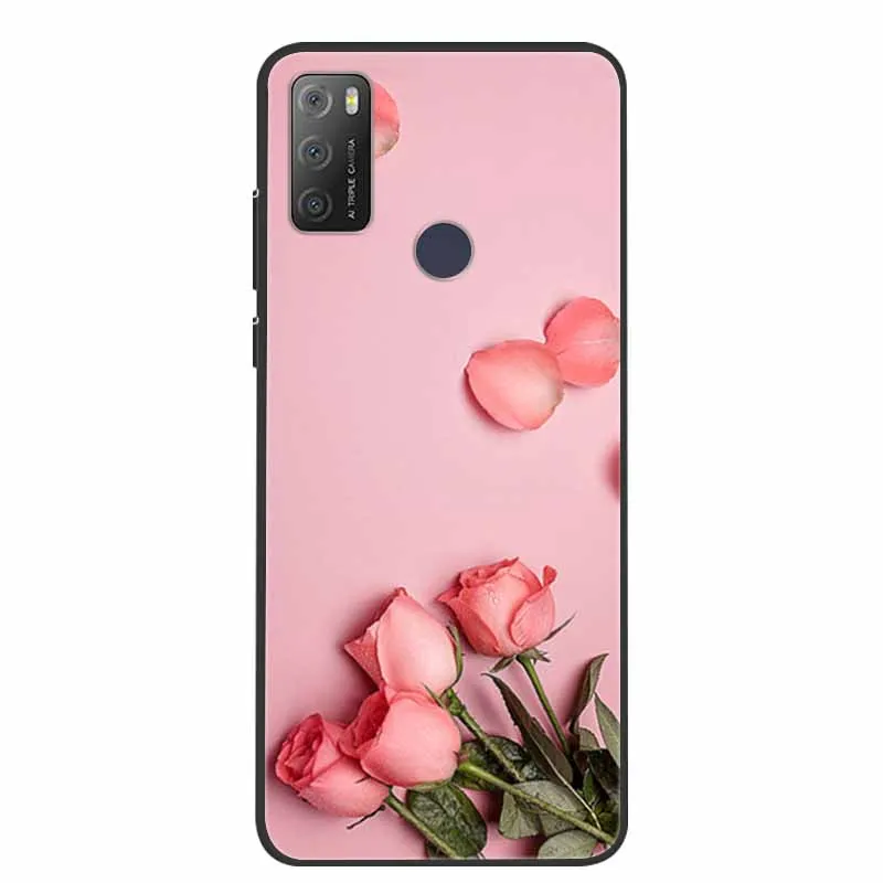 For TCL 20E / 20Y Case Lovely Fashion Printing Phone Cases For TCL 20Y 20 Y TCL20E 20 E Silicone Back Cover for TCL 6125F 6156D