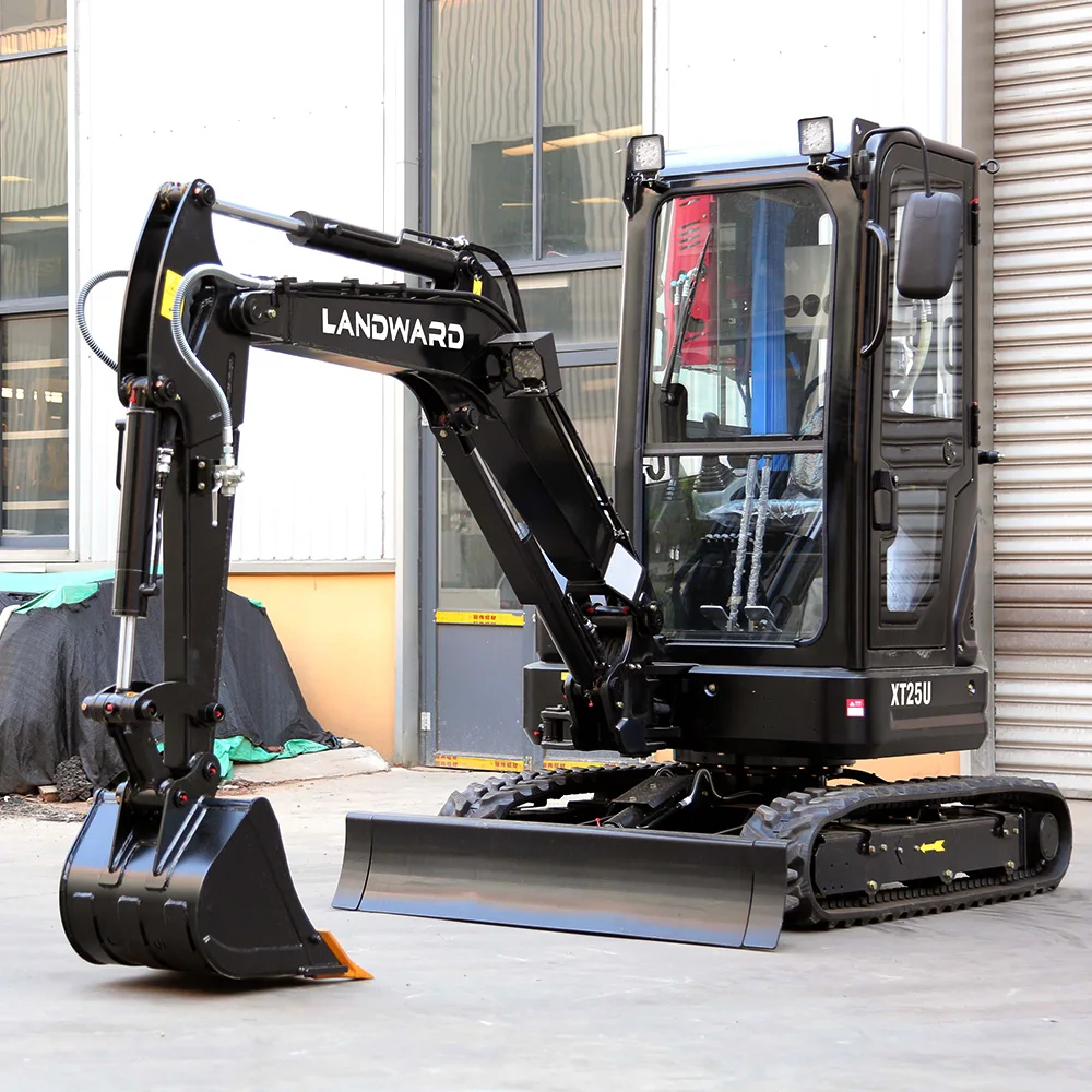 

2.5 Ton Micro Small Digger Mini Excavator 1Ton 2Ton Digging Bucket Crawler Excavator With Thumb Agriculture Machinery Customized