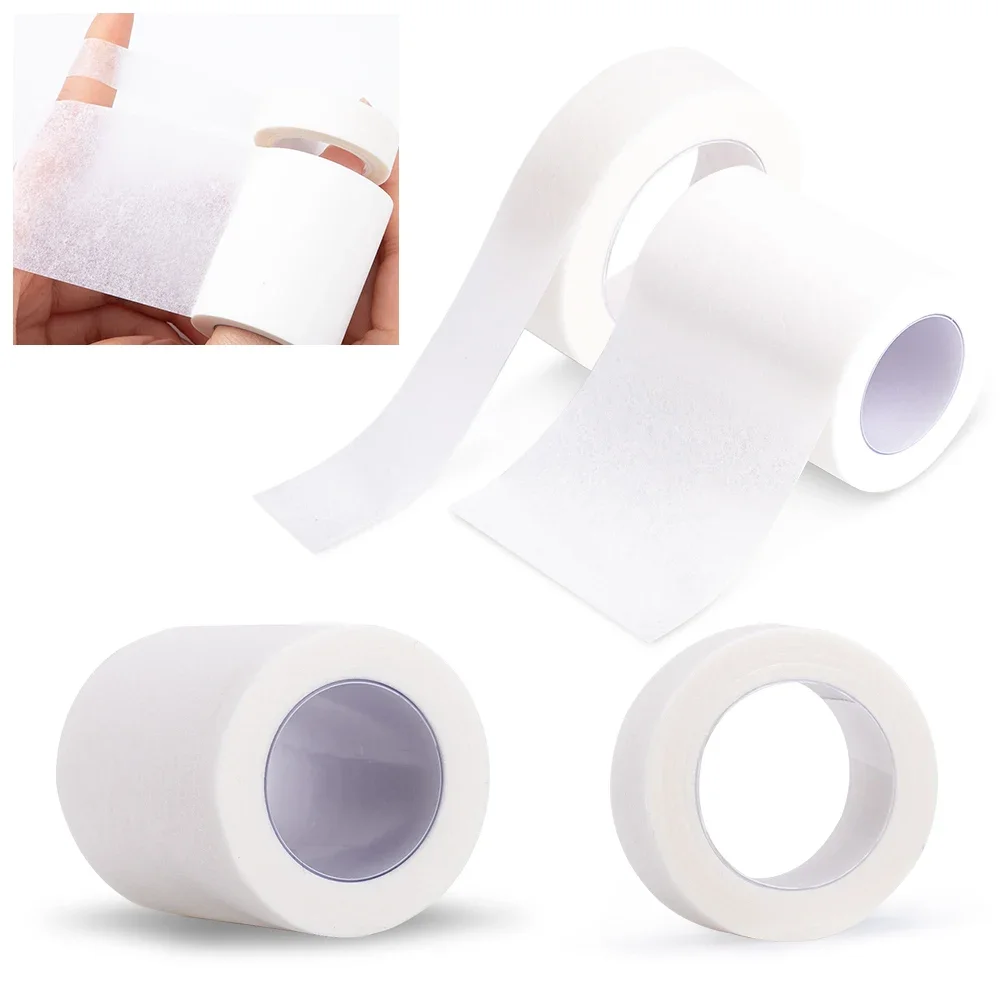 zwellbe 5/10Pcs/lot Eyelash Extension Lint Free Eye Pads White Tape Under Eye Pads Paper For False Eyelash Patch Make Up Tools