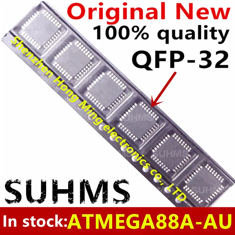 (5-10piece)100% New ATMEGA88A-AU ATMEGA88A AU QFP-32 Chipset