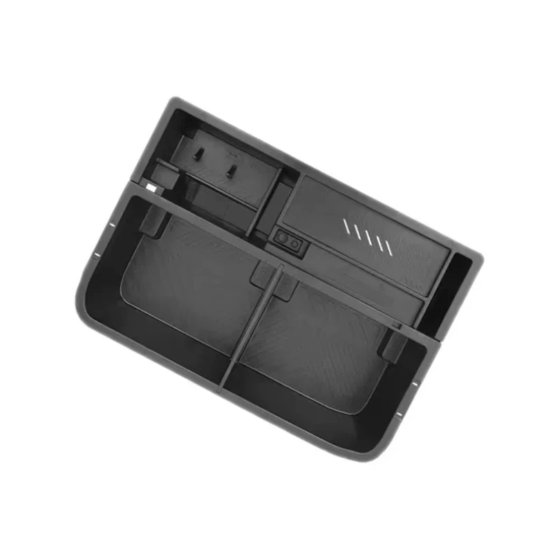 

For Jetour T2 Accessories Car Styling ABS BlackWaterproof Central Storage Box Rear Trunk Organizer Tray