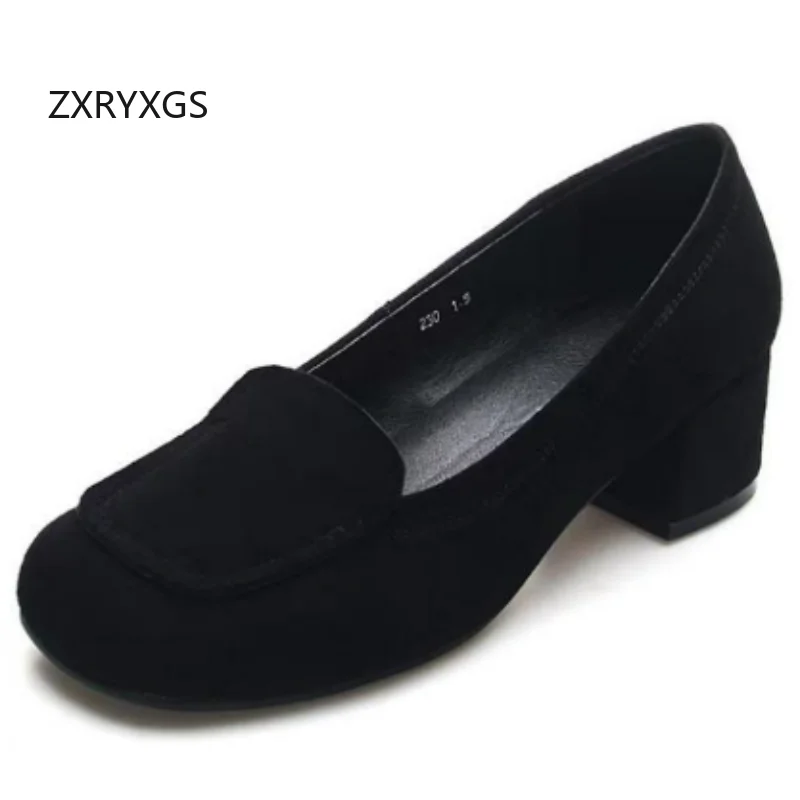 zxryxgs-premium-matte-sheepskin-black-shoes-square-toe-women's-office-work-banquet-shoes-2026-elegance-fashion-thick-mid-heels