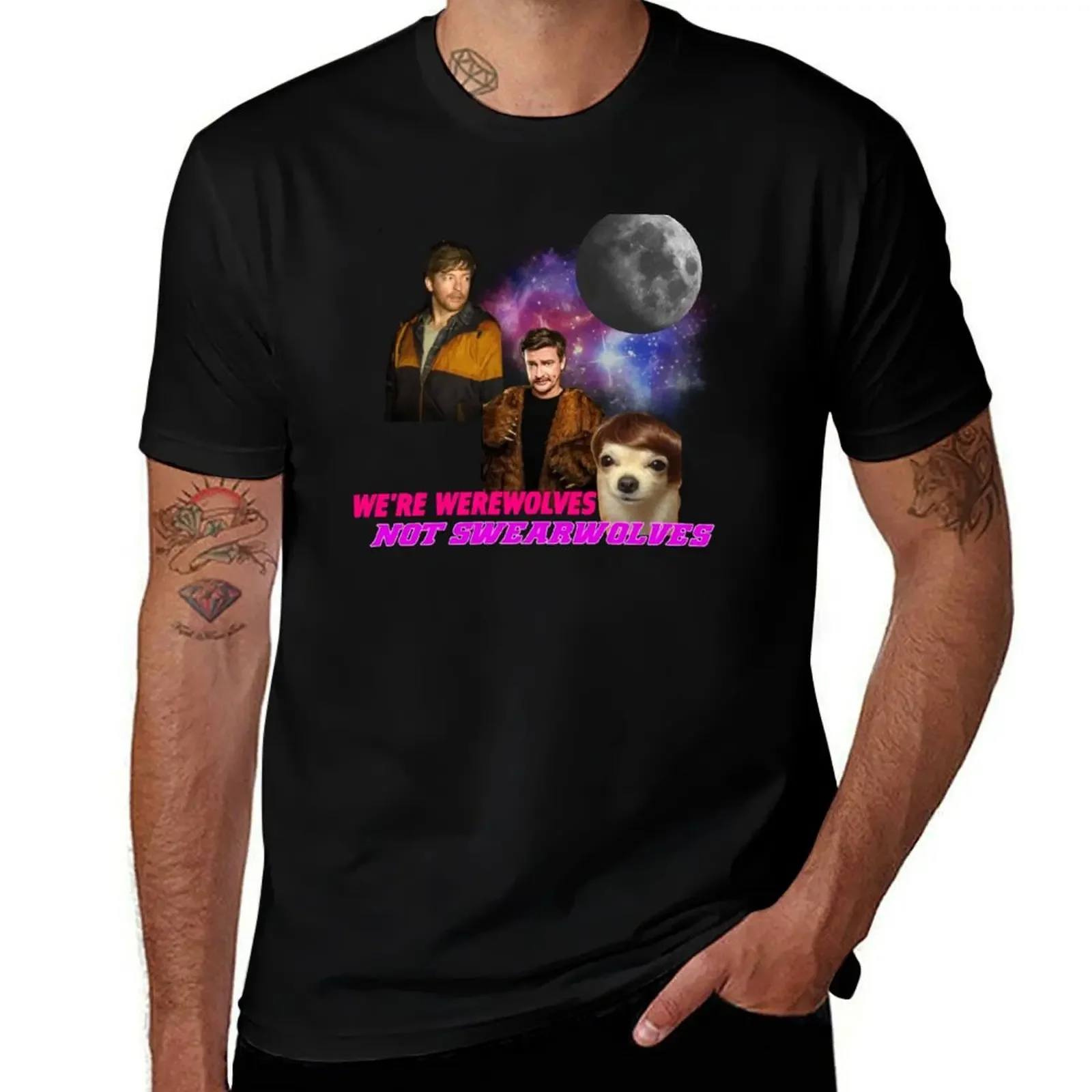 

We're Werewolves T-Shirt oversized plus sizes anime figures shirts graphic tee t shirt for men