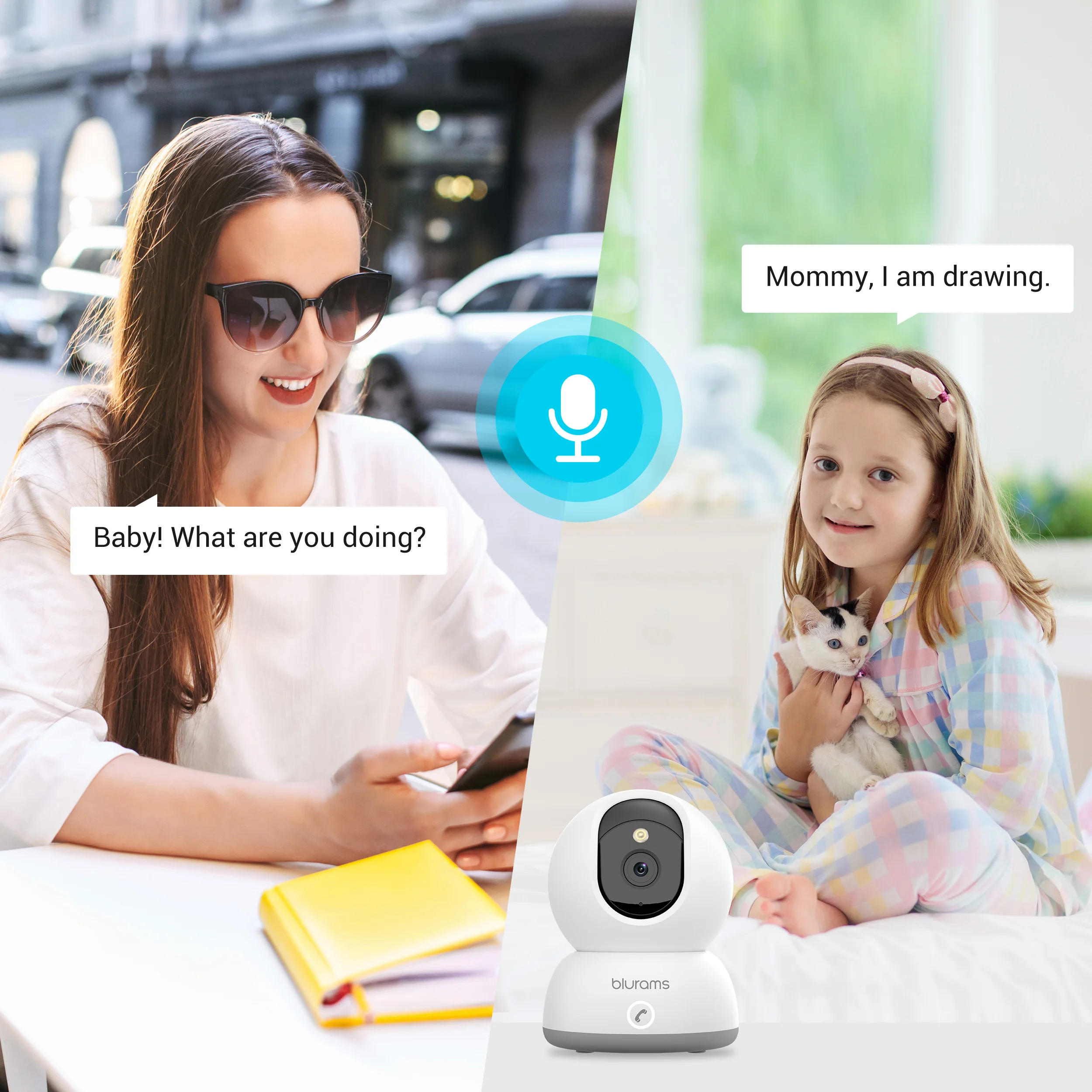 Blurams Indoor Security Camera - Smart Elderly Home review and price