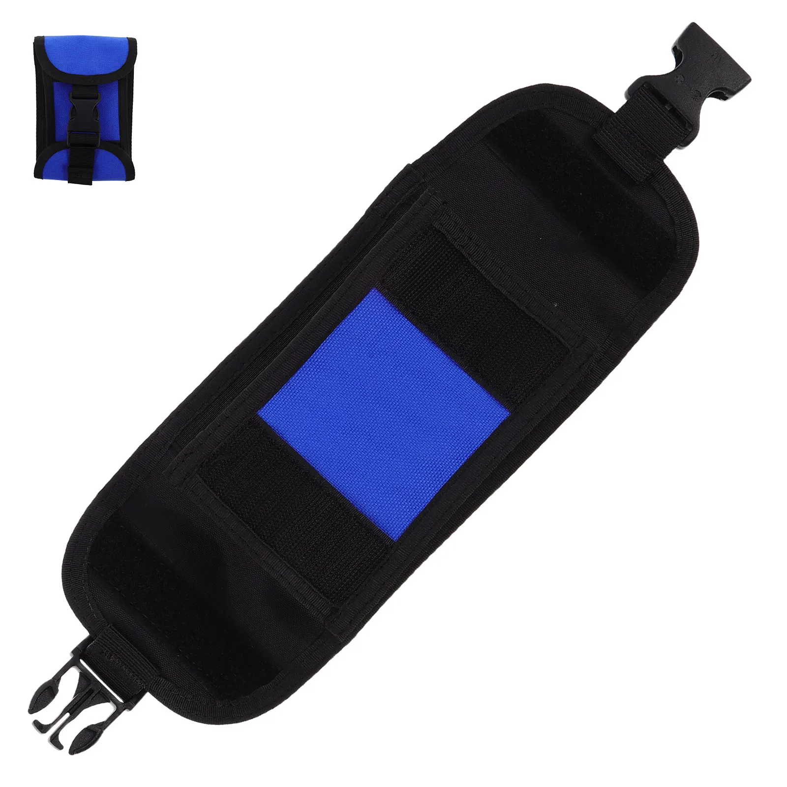 Scuba Trim Weight Pocket – 2-3kg Diving Weight Pouch, Quick-Release Buckle, Blue Nylon Diver Belt Bag