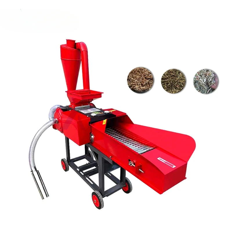 Animal straw feed grass shredder for grinder