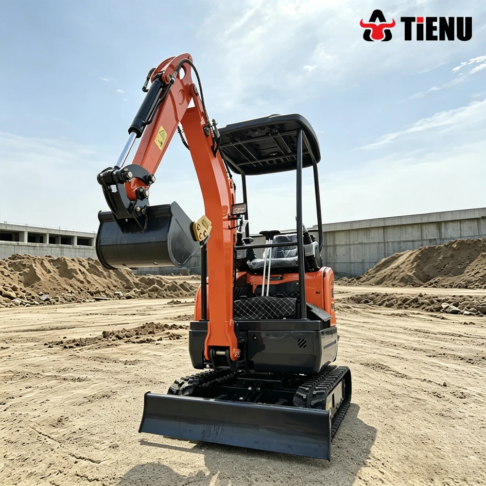 Tractor Backhoe - Professional Grade Compact Excavator Compact Tracked