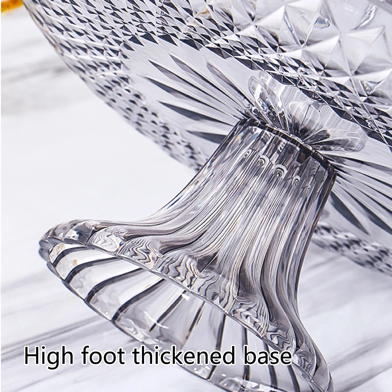 الاكريليك الفاكهة الحلوى كب كيك صينية كريستال حامل كبير طبق تقديم لحفلات أعياد الميلاد وحفلات الزفاف استحمام الطفل MIAO-US