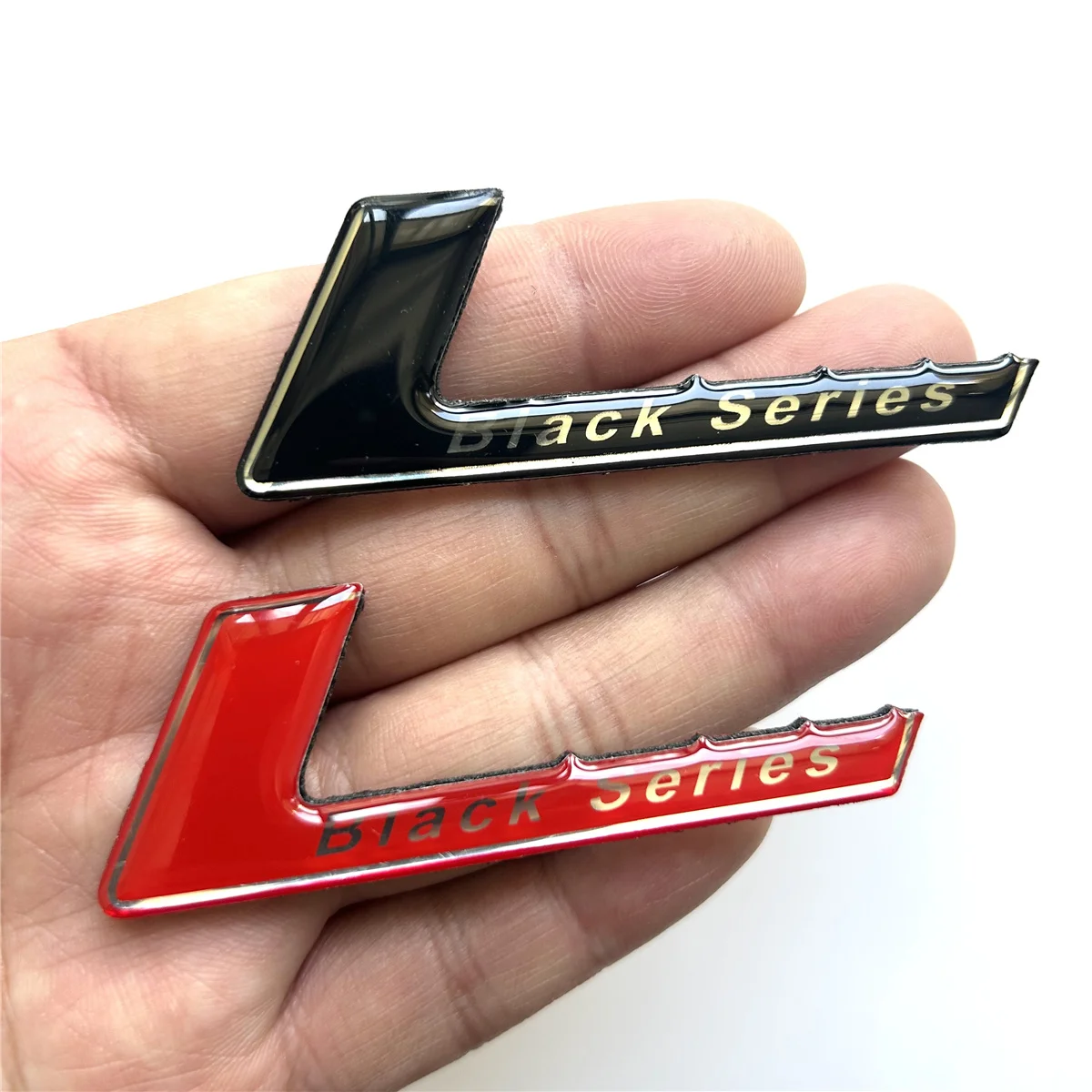 3D ABS Black Series Emblem Car Trunk Badge Sticker Accessories