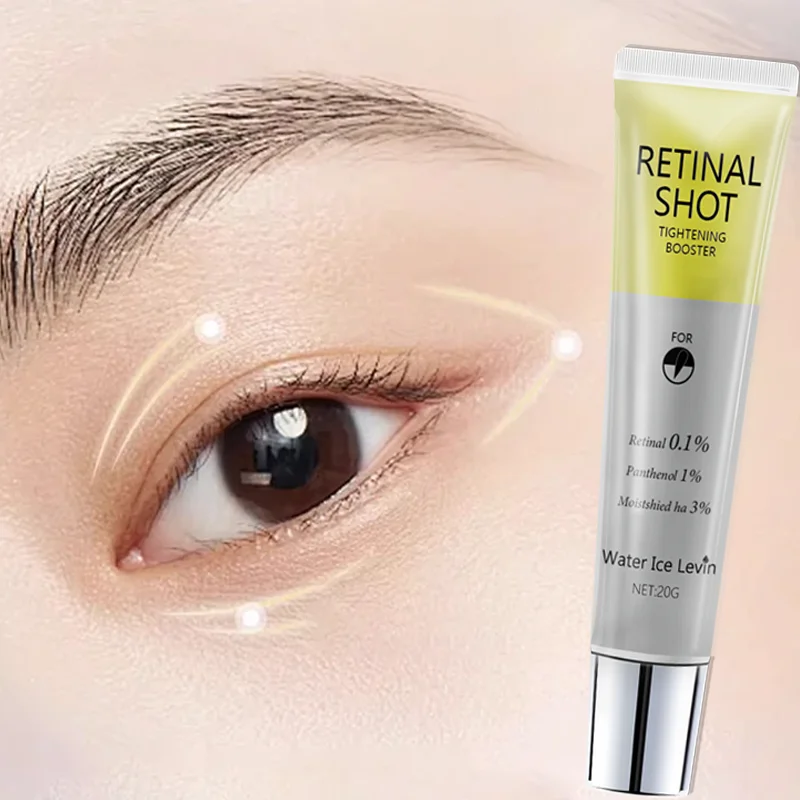 مصل عين معزز لشد الشبكية مع 0.1% شبكية و3% HA لشد البشرة وترطيبها وتنعيم البشرة.