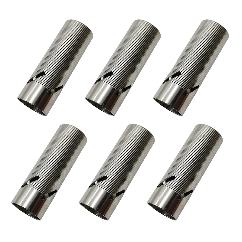 

Toy CNC Advanced Stainless Steel Ribbed Heat Dissipation Cylinder For Ver.2/3 Gearbox 70%