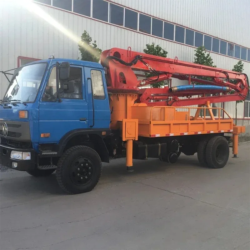 Factory Supply Concrete Pump Distributor Mobile Hydraulic Spider Concrete Placing Boom Concrete Spreader