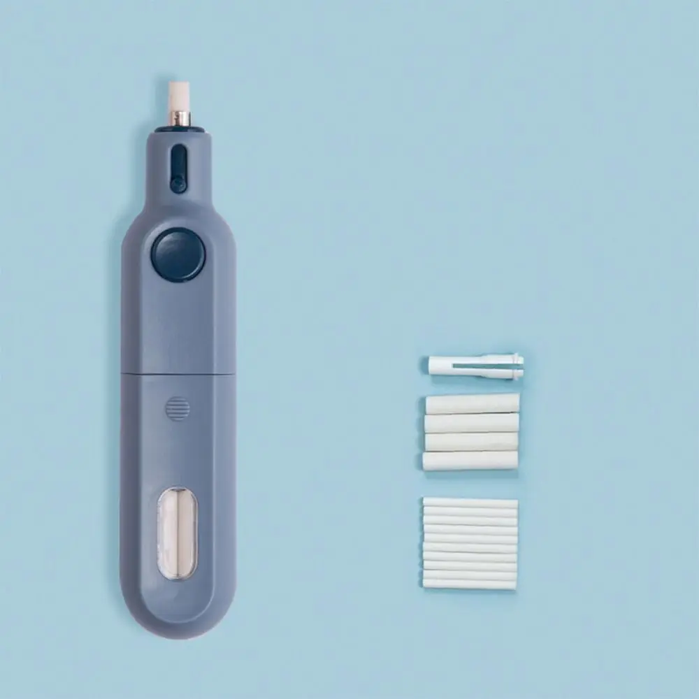 Less Rubber Debris Electric Eraser with Refills Core Replacement Leave No Mark Pencil Wiping Eraser‘ Traceless Labor-saving
