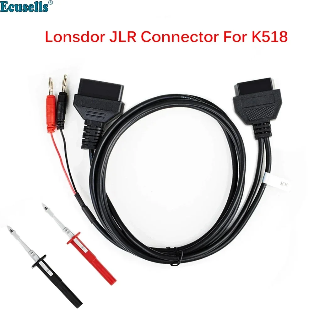 Lonsdor JLR Connector Work with K518S K518ISE Support All Key Lost Programming Under Alarm State for Land Rover/Jaguar 2015-2018