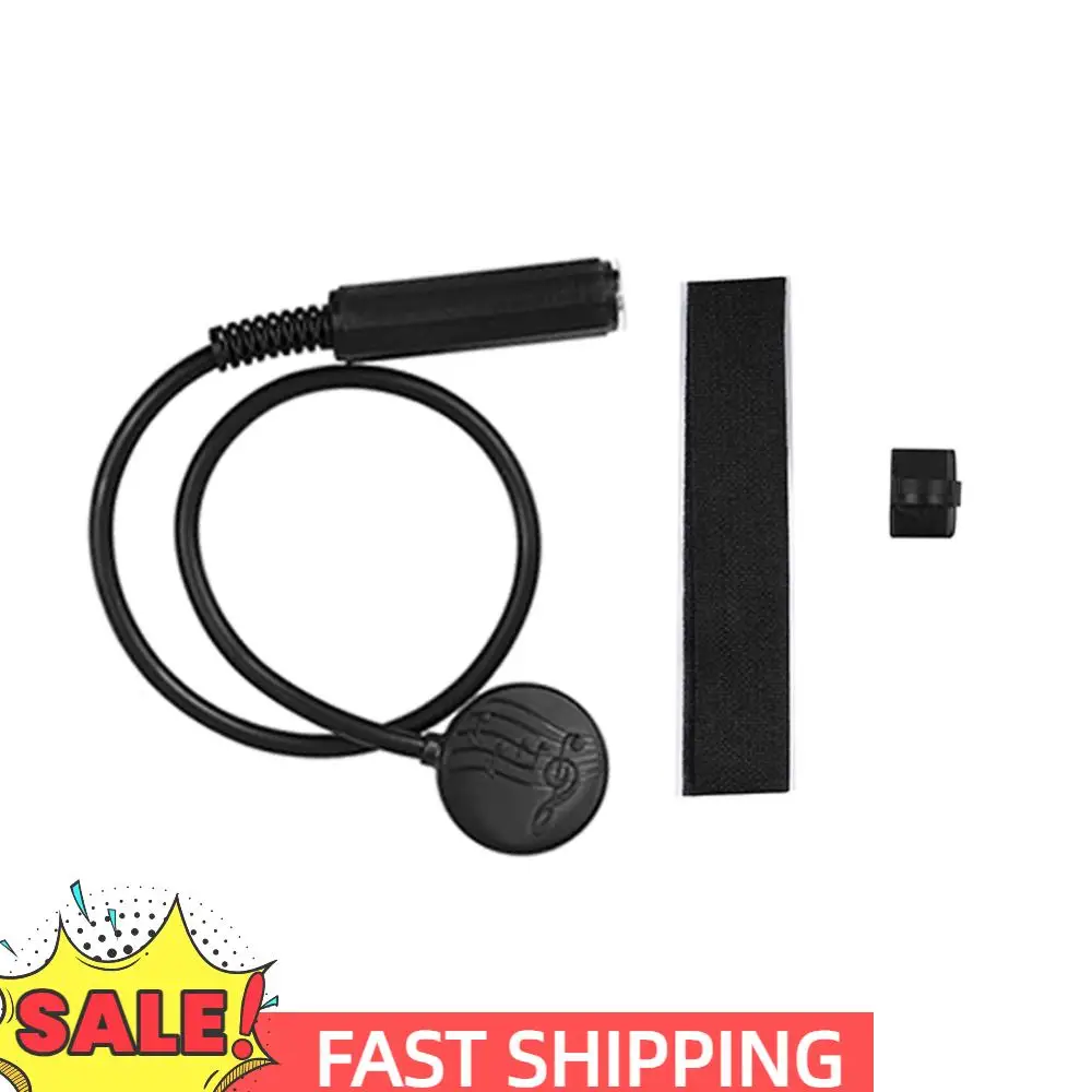 المحمولة العالمي لاقط كليب المواد المطاطية رقاقة لاقط الملحقات الموسيقية كليب على لاقط الصوتية ل البانجو القيثارة