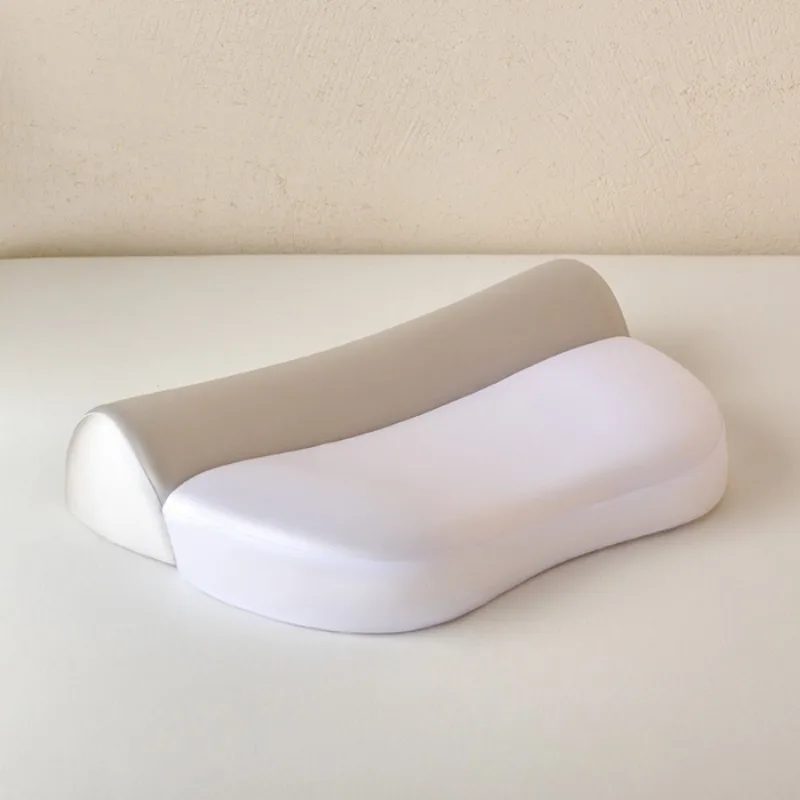 Zero-pressure memory pillow deep sleep neck pillow traction brocade ammonia breathable side sleep household pillow