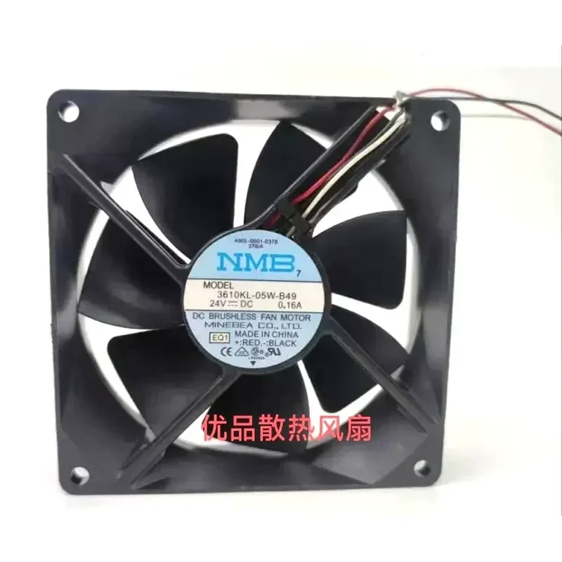 for NMB 3610ML-05W-B49 B40 3610KL-05W-B49 9CM Cooling Fan for FANUC System Original Replacement