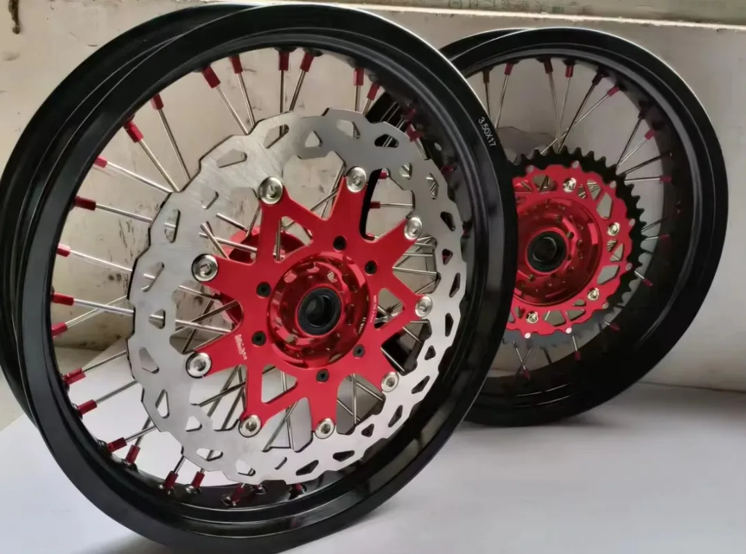 

Good Sale 12 Inch 17 Inch CRF250 KLX250 KLX650 Motorcycle Tim 14 Spoke Rim Motorcycle for Honda Lead