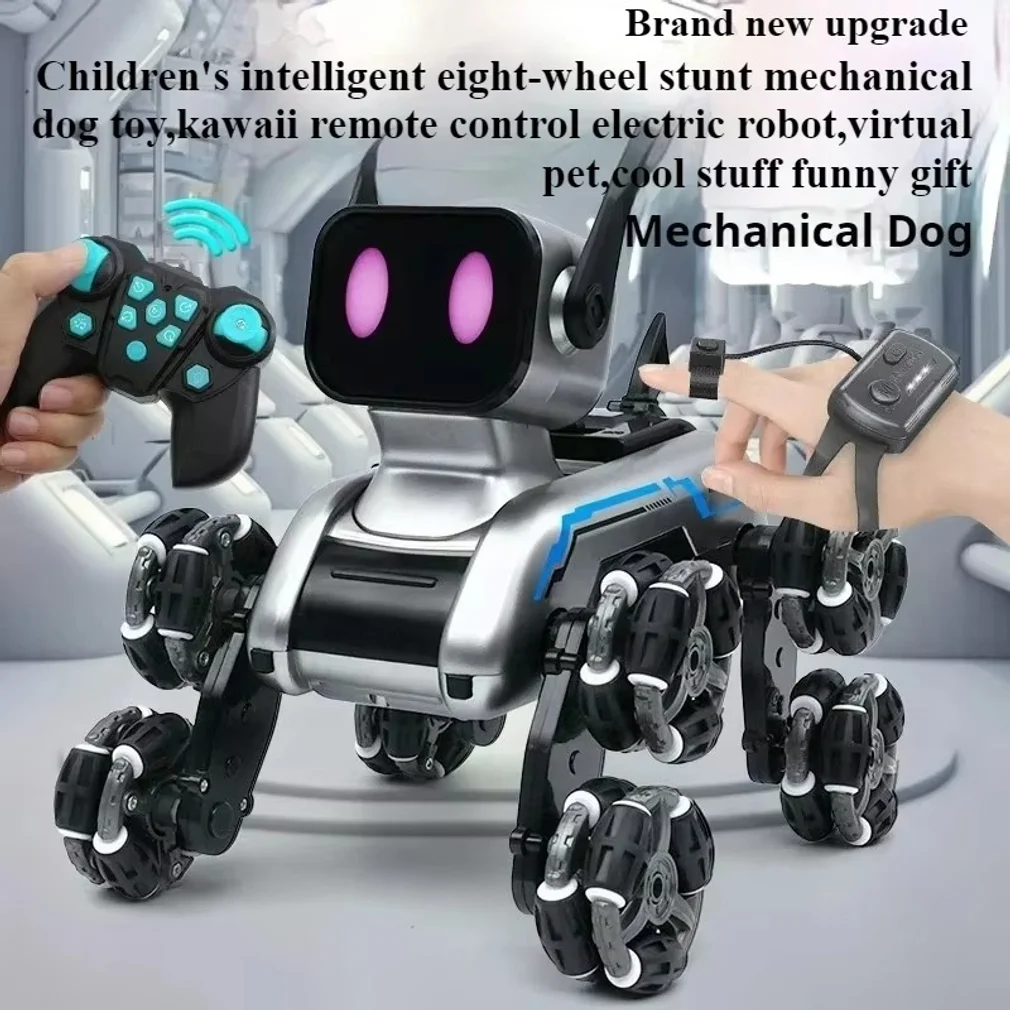 Cool Stuff Toy Car Funny Gift-Intelligent 8-wheel Rc Robot Dog,kawaii Stunt Rc Drift Car,Remote Control Car,rc Car Toys for Boys