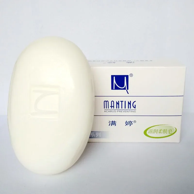 Manting Soap 3-Pack, Herbal Formula for Face & Body, Oil Control & Gentle Cleansing, Refreshing Skin Care
