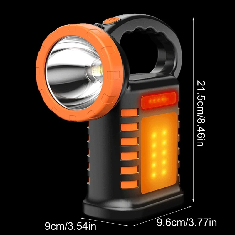 Lampu Luar Ruangan Lampu Mendaki Lampu Pancing Tekstur ABS Tahan Air untuk Penggunaan Luar Ruangan