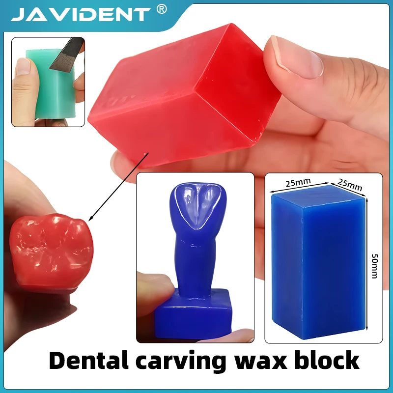 Dentist Carving Wax Aesthetic Shaping Neck Inlay Grinding Wax Block Dental Materials Non-sticky Wax Dental Technology Students