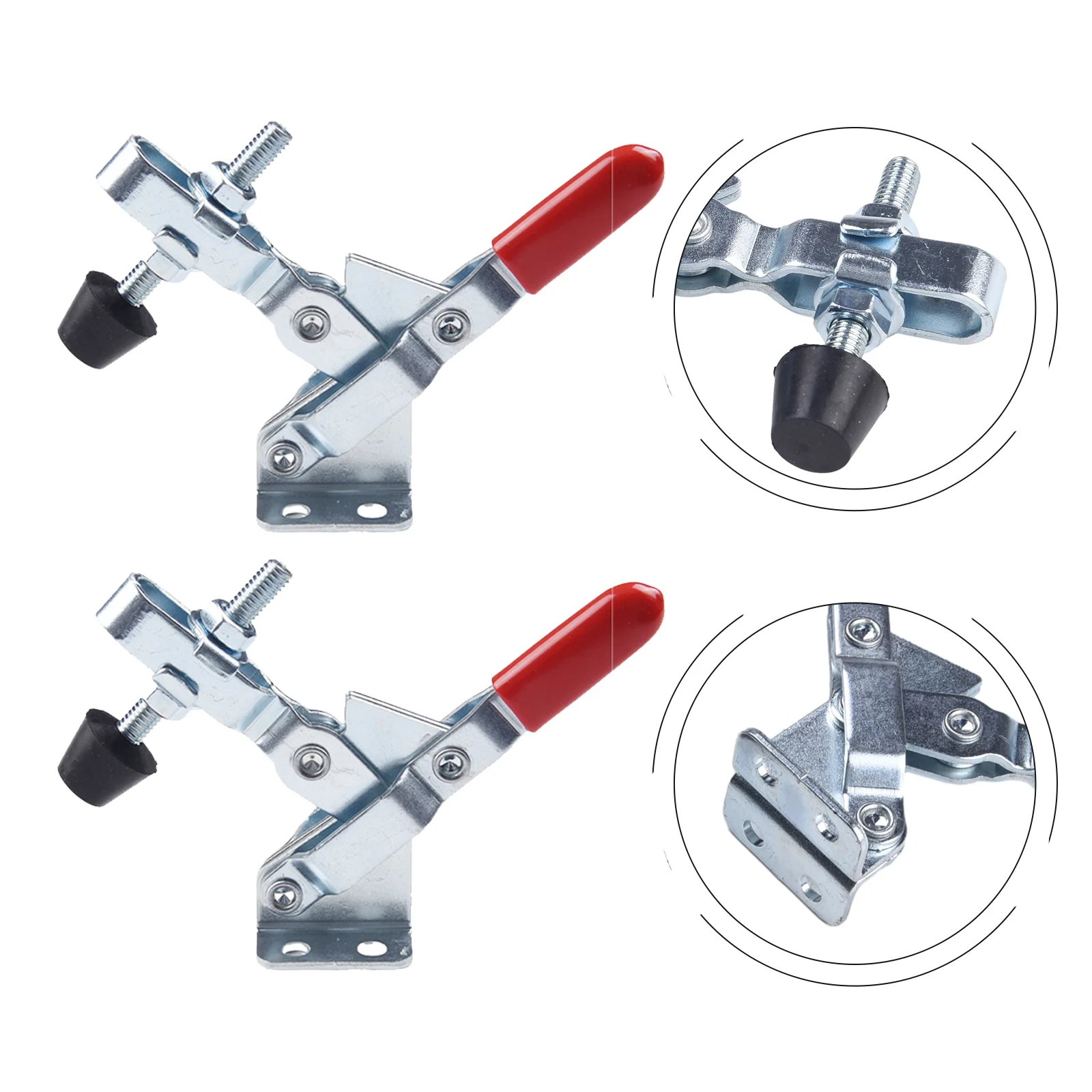 Heavy Duty Joinery Clamp Toggle Clamp Horizontal Clip Woodworking Clamps Fixture Tools GH-102B Carpentry Tools