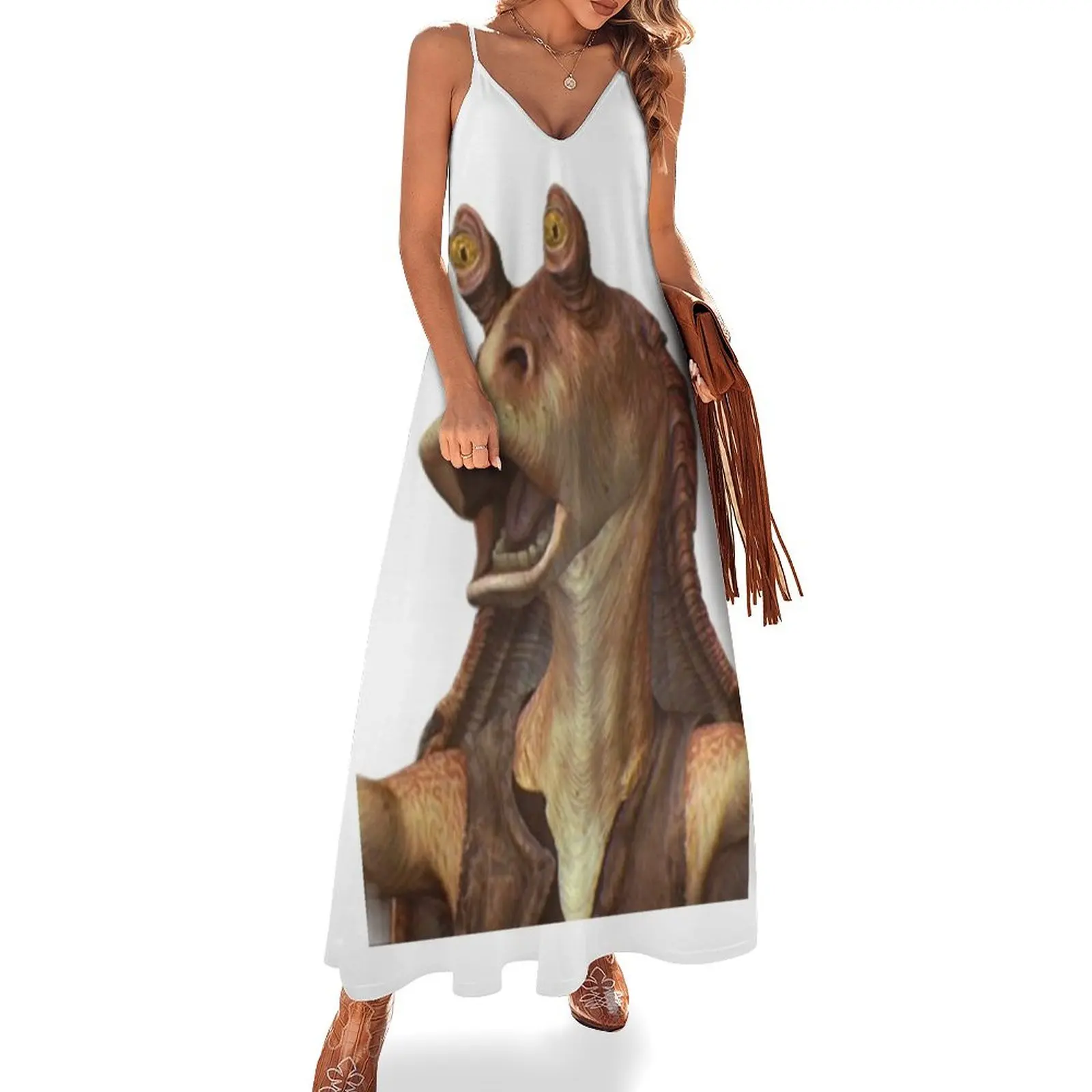 

Jar Jar Binks Sleeveless Dress Dance dresses Women's summer dresses Dress