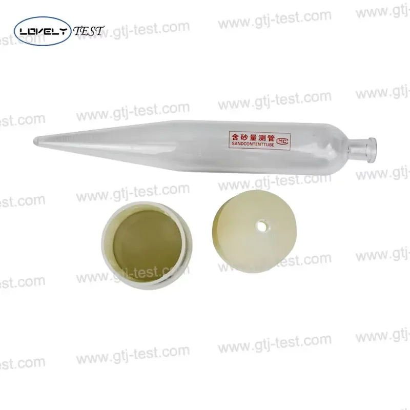 Sand Content Test Kit for Measuring Slurry Sand Content in Drilling Mud Fluids Portable Field Testing Equipment for