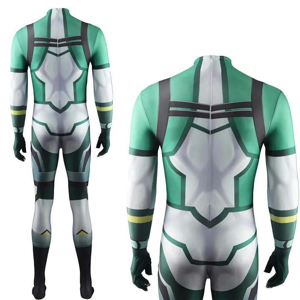 Game Live A Hero Cosplay Costume Boys Man Zentai Outfits Spandex Superhero Live A Hero Halloween Costume Bodysuit Fancy Adult