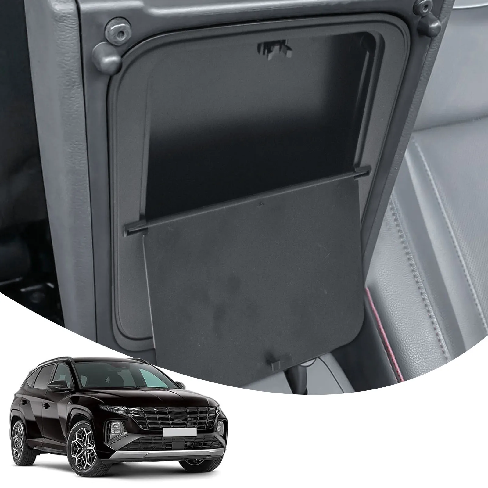 

For 2022 2023 2024 Hyundai Santa Cruz Armrest Center Console Hidden Box Tray Armrest Storage Organizer Hidden Box Accessories